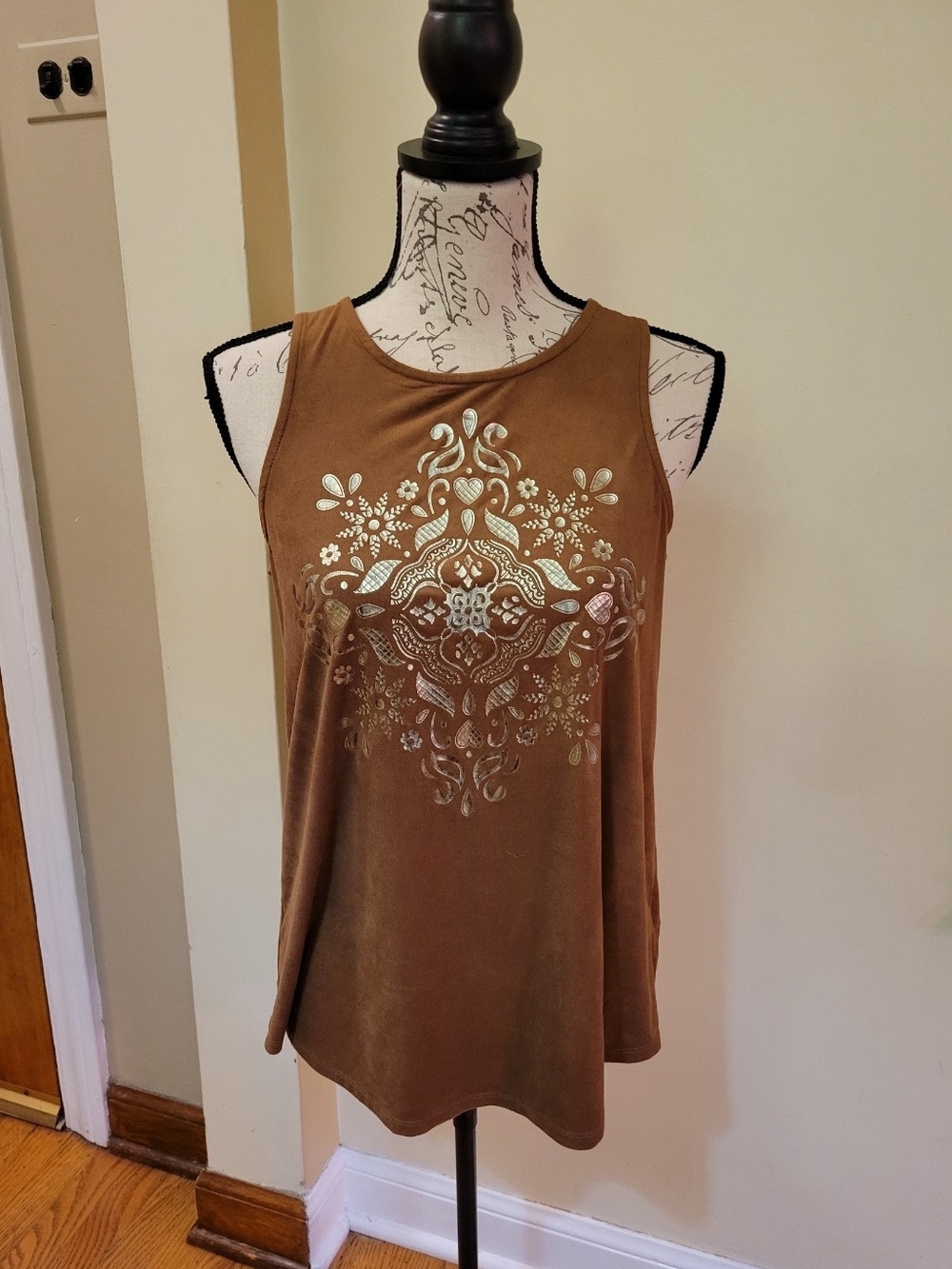 Justice Girls Boho Tank Top Size 18